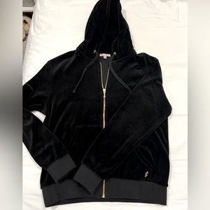 Juicey Couture Velour Hoodie - Size S